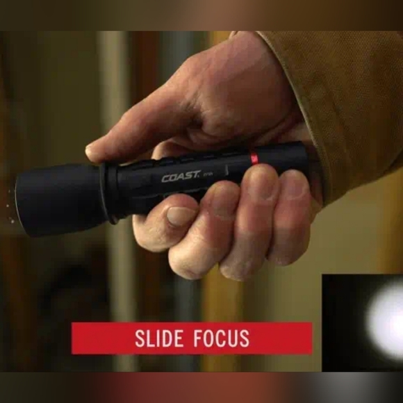 RECHARGEABLE - Coast XP9R 1000 Lumen USB-C  DUAL POWER LED Flashlight - Picture 4 of 13